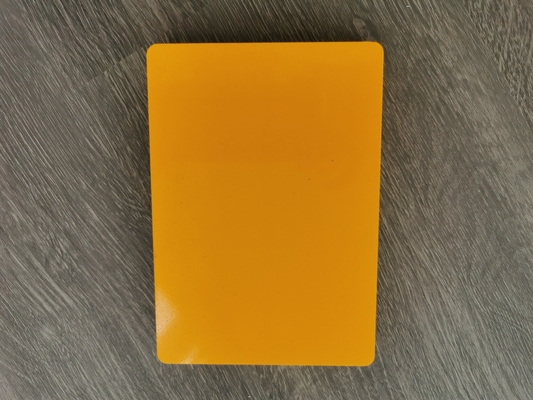 Лоснистая поверхностная доска пены 15mm, лист пены 1.22x2.44m желтый