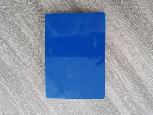 доска пены PVC 4x8 15mm, голубая лоснистая доска пены T19001